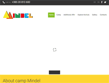 Tablet Screenshot of mindel.hr